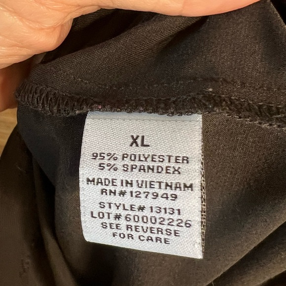 Emma & Michele | Black Sleeveless Jumpsuit with Gold Hardware | Size XL - Picture 6 of 11